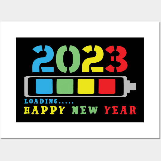 HAVE A MERRY CHRISTMAS - HAPPY NEW YEAR 2023 Wall Art by levelsart